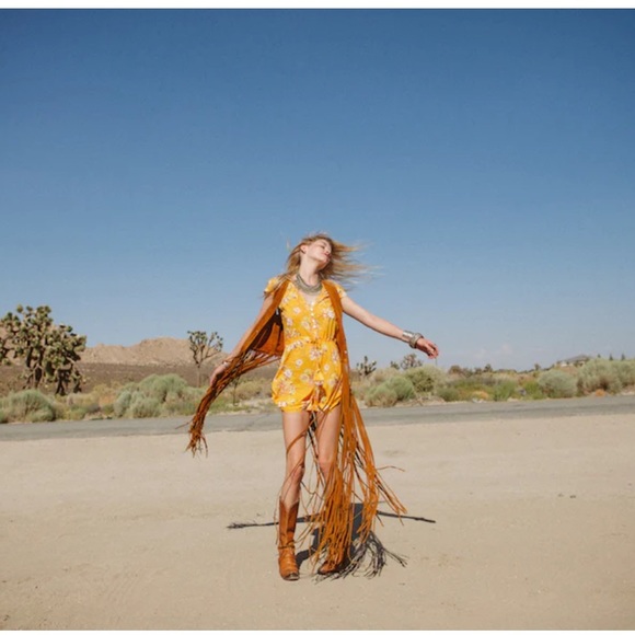 Spell & The Gypsy Sundancer Romper Small EUC - Picture 6 of 14